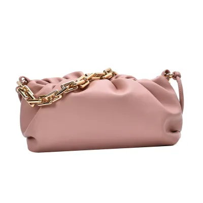Women's Creative Cloud Design Chunky Chain PU Shoulder Bag