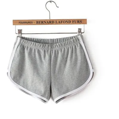 Women Casual Loose Color Blocking Sports Shorts