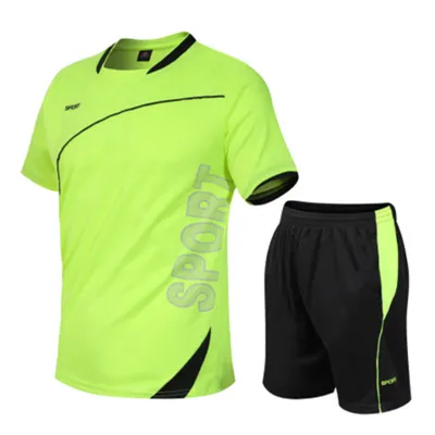 M-5XL Men Fashion Letter Print Short-sleeve Tee Top And Shorts Sports Quick Dry Two-piece Set