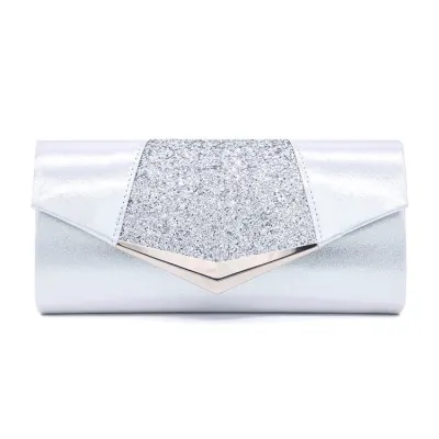 Shiny Crystal Sequin Decor Clutches Evening Bags