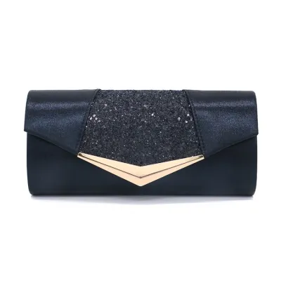 Shiny Crystal Sequin Decor Clutches Evening Bags