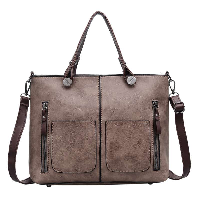 manoutil ハンドバッグ　ラベンダー ウェンディマルチ ソフトシルエット ボストンバッグ 18cm