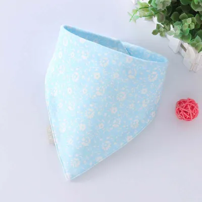 Newborn Baby Triangle Cartoon Bib Burp Cloth - Cotton Unisex