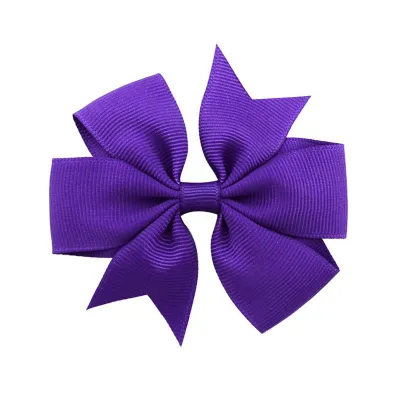 One Piece Girl Cloth Bowknot JOJO Hair Clip Kids Accessories