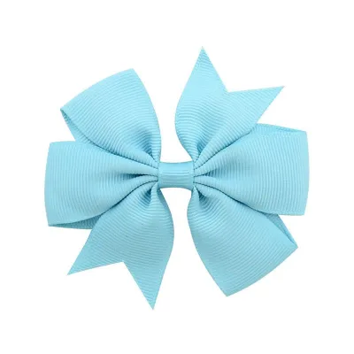 One Piece Girl Cloth Bowknot JOJO Hair Clip Kids Accessories