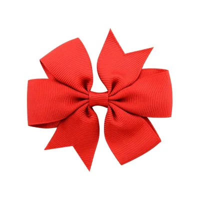 One Piece Girl Cloth Bowknot JOJO Hair Clip Kids Accessories