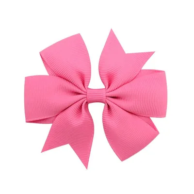 One Piece Girl Cloth Bowknot JOJO Hair Clip Kids Accessories