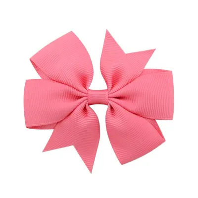 One Piece Girl Cloth Bowknot JOJO Hair Clip Kids Accessories