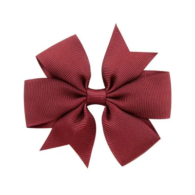 One Piece Girl Cloth Bowknot JOJO Hair Clip Kids Accessories