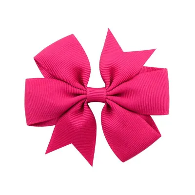 One Piece Girl Cloth Bowknot JOJO Hair Clip Kids Accessories