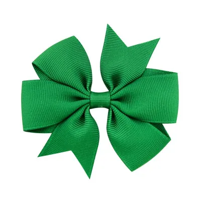 One Piece Girl Cloth Bowknot JOJO Hair Clip Kids Accessories