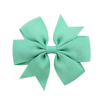 One Piece Girl Cloth Bowknot JOJO Hair Clip Kids Accessories