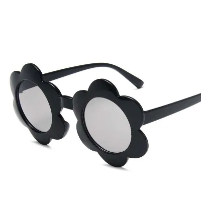 Wholesale Vintage Flower Pattern Candy Color Kids Sunglasses for Girls