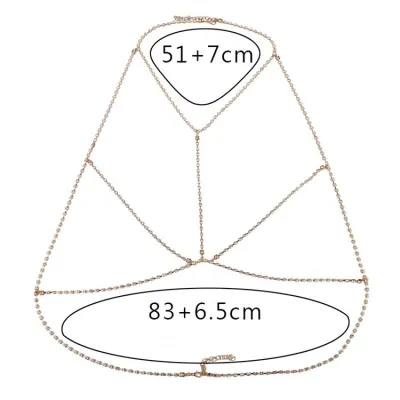 Lady Summer Fashion Hot Charming Body Chain Constellation Snake Chain Alloy Ethnic