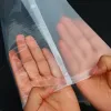 Single-sided transparent single-sided frosted