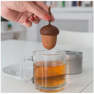Acorn Mini Silicone Tea Strainer for Home Kitchen Tea Maker