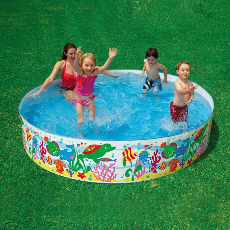 152*25cm Plastic Rigid Children Swimming Pool