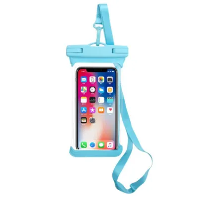 IPX8 Waterproof Frameless Touchscreen Phone Holder Bag for Home Storage
