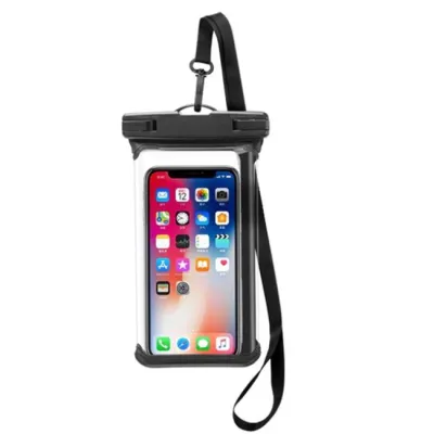 IPX8 Waterproof Frameless Touchscreen Phone Holder Bag for Home Storage