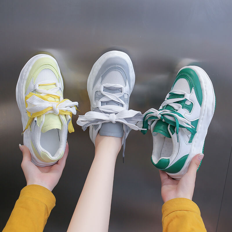 ■JILLSTUART■ Poppy Slim Flat Lace-up Sneakers 2color JLSO4 Wholesale Size:4.5-8.5 Women Student Casual Candy Color