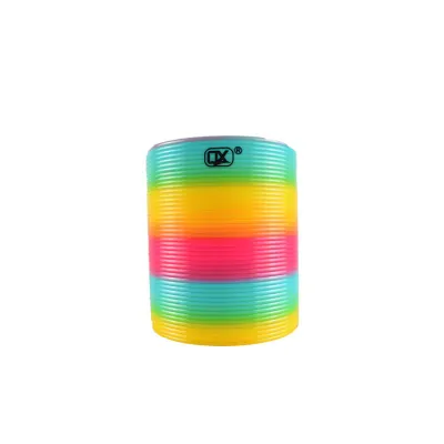 Child Magic Rainbow Circle Interactive Toy Plastic Educational Toy for Boys Girls