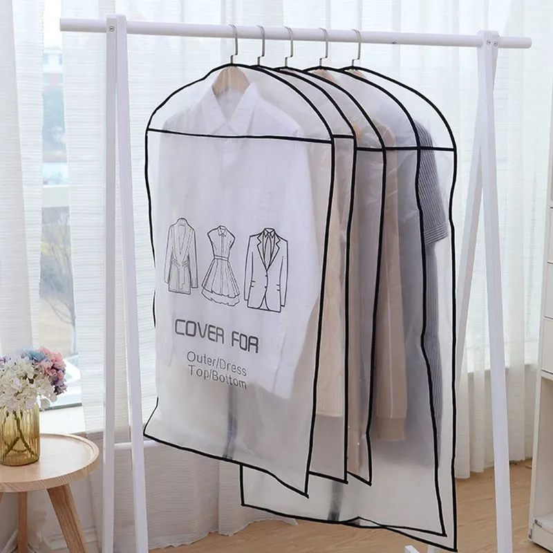 Dust-Proof EVA Clothes Storage Bags for Suits and Coats, Modern Minimalist Home Organizer