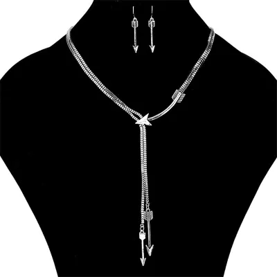 Vintage Arrow Shape Women Party Jewelry Set