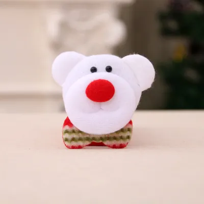 Luminescent Christmas Pattern Brooch Christmas Decoration Party Pin