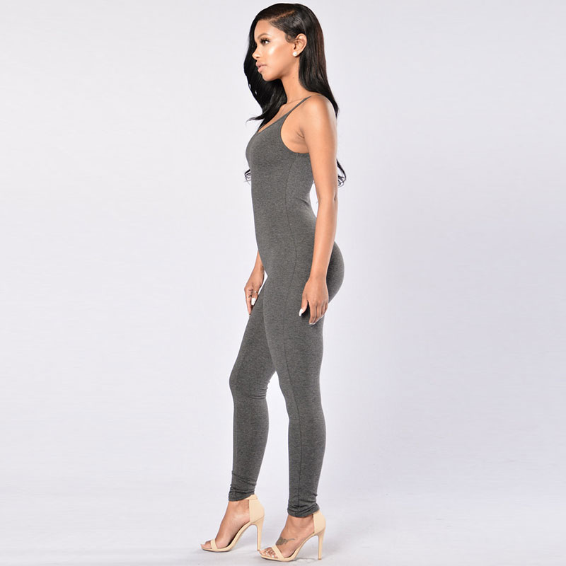 Wholesale S-XL Women Solid Color Sleeveless Spaghetti Strap