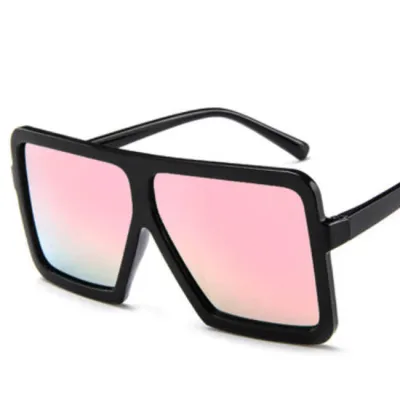 Retro Big Frame Square Sunglasses