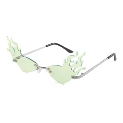 Fashion Octopus Shape Frameless Sunglasses with Metal Frame