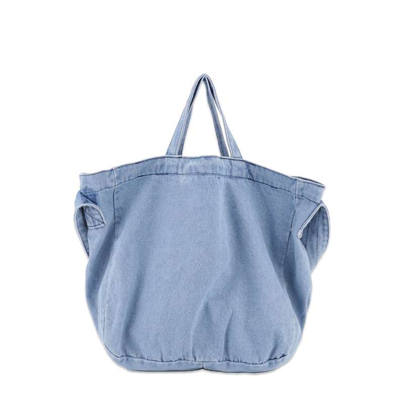Wholesale Campus Style Women Unique Denim Shoulder Bag