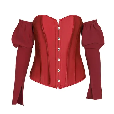 S-XL Women Sexy Off-the-shoulder Solid Color Lace-up Top