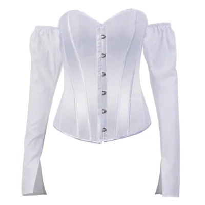 S-XL Women Sexy Off-the-shoulder Solid Color Lace-up Top