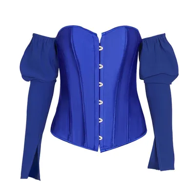 S-XL Women Sexy Off-the-shoulder Solid Color Lace-up Top