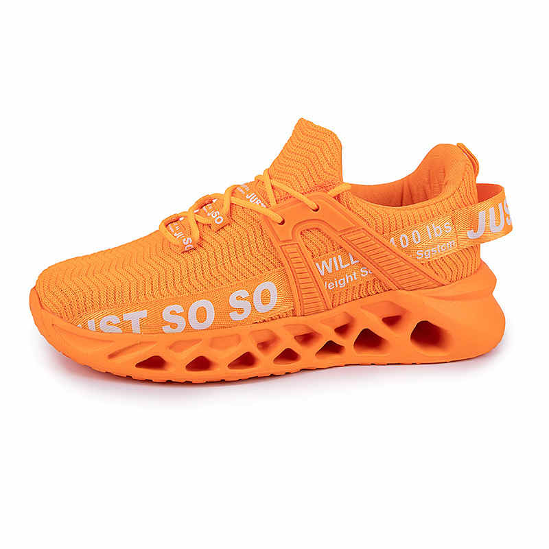 Wholesale Size:6.5-12 Men Bright Color Letter Tape Mesh Sneakers