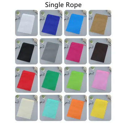 Fashion Non-woven Fabric Drawstring Shoe Storage Packaging Bag