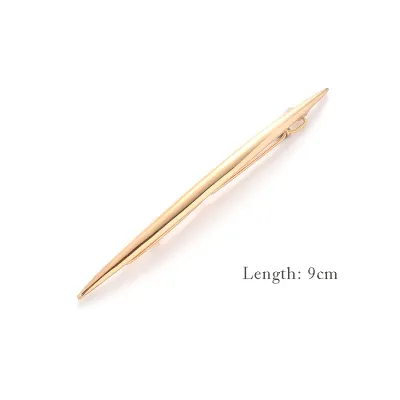 Fashion Geometric Pattern Metal Hair Clip for Women