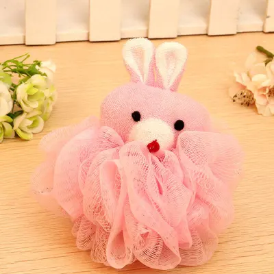 Kids Cute Animal Shaped Bath Ball PE Material