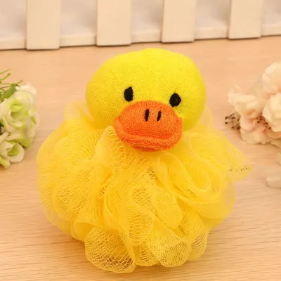 Kids Cute Animal Shaped Bath Ball PE Material