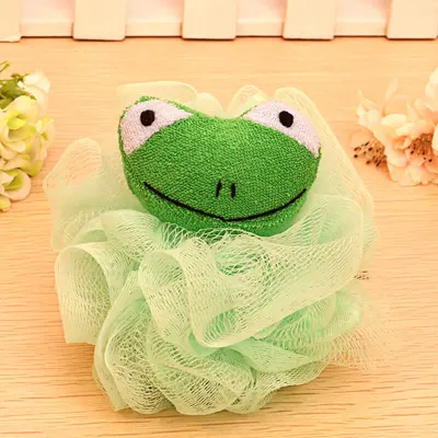 Kids Cute Animal Shaped Bath Ball PE Material