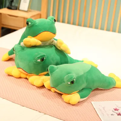 40cm Sad Frog Plush Toy Soft Down Cotton Stuffed Animal Doll for Kids