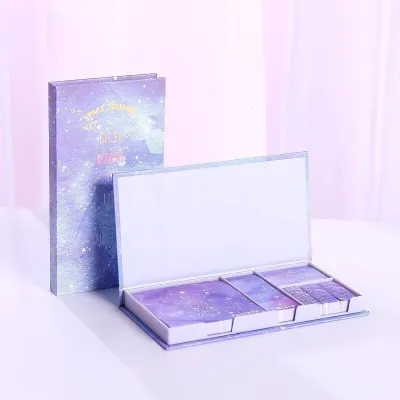 6pcs/set Creative Starry Sky Notebook Gift Set Stationery