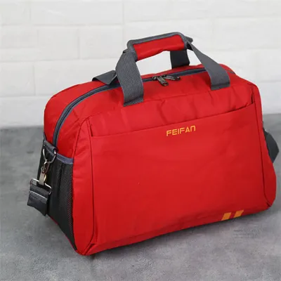 Men Waterproof Oxford Cloth Large Capacity Letter Printed Handle Bag