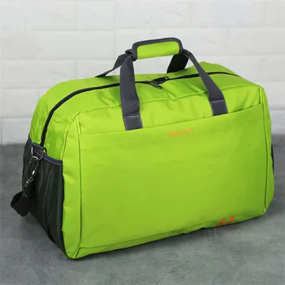 Men Waterproof Oxford Cloth Large Capacity Letter Printed Handle Bag