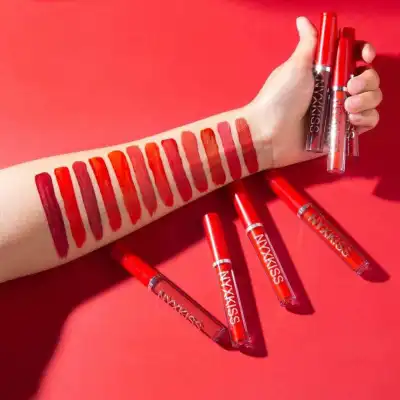 Wholesale Qibest Non-Stick Cup Lip Glaze Matte Liquid Lipstick Non-Fading Lip Gloss