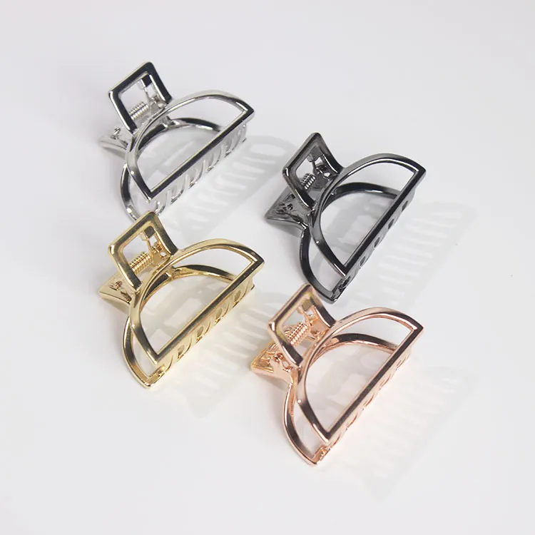 Simple Metal Series Geometric Gripper Hair Clip
