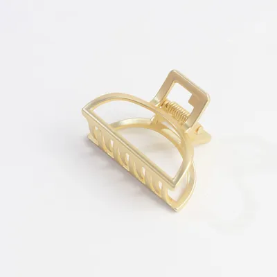 Simple Metal Series Geometric Gripper Hair Clip