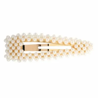 Fashion Pearl Teardrop Hair Clip for Women