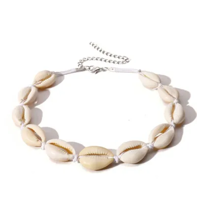 Bohemian Handmade Shell Choker Necklace